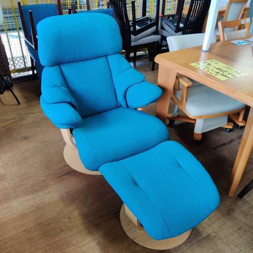 【愛品倶楽部柏店】 karimoku RU73 S+サイズ チェア \u0026 RU02 Sサイズ オットマン THE FIRST