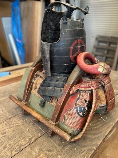 骨董品　鞍　馬具
