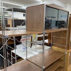 90分の無料軽トラック貸出サービス！【無印良品】シェルフ（ブラウン 