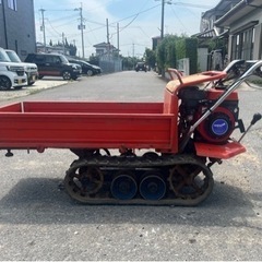 チクスイ　運搬車  1500kg 積み  荷台180度 左右回転油圧式ダンプ　実働！！ チクスイ 運搬車 1500kg 積み 荷台180度 左右回転油圧式ダンプ 実働！！