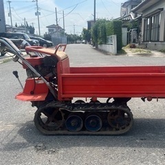 最終値下げ　筑水　チクスイ　キャニコム　BFP302 運搬車　クローラー　手動　ダンプ　200kg 最大2.7馬大　ピンクレディ