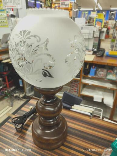 ☆745 アンティーク調テーブルランプ 【リサイクルマート宇宿店 ☆745 アンティーク調テーブルランプ 【リサイクルマート宇宿店