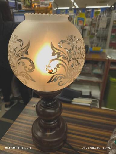 ☆745 アンティーク調テーブルランプ 【リサイクルマート宇宿店 ☆745 アンティーク調テーブルランプ 【リサイクルマート宇宿店