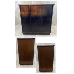 からくり箪笥 鍵付 昭和レトロ アンティーク 子引き出し