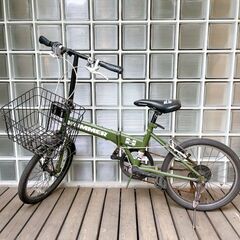 【ネット決済】カゴ付き HUMMER折りたたみ自転車