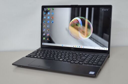 中古良品ノートパソコン Windows11+office 富士通 WA3/D3 core i3-8145U/メモリ8GB/爆速SSD256GB+HDD1TB/15.6インチ/WEBカメラ/DVDマルチ