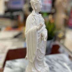 白釉観音立像 ｜愛品館千葉店