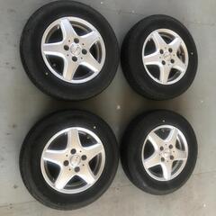 145/80R13 ブリヂストン アルミタイヤ4本セット 2021