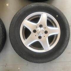 145/80R13 ブリヂストン アルミタイヤ4本セット 2021