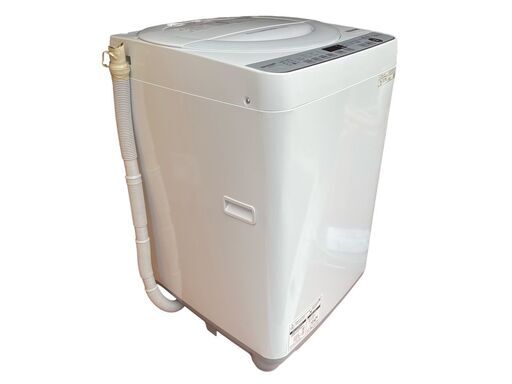 【決まりました】★【高年式】SHARP 全自動電気洗濯機ES-GE7G-W 7キロ 2023年製