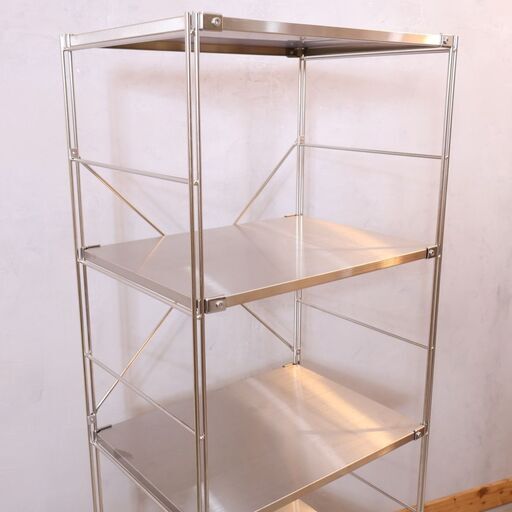 無印良品とニトリのキッチン収納提案 人気の無印良品(MUJI)の5段 