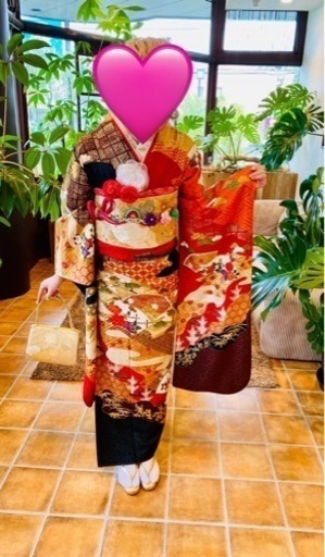 振袖フルセット◇草履バッグショール付き！