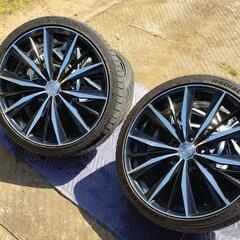 【本日引き渡しの】レオニス19インチ タイヤ付き4本