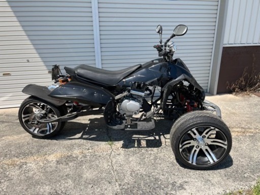 エンジントライク L9DT 200cc 普通自動車免許で運転 ヘルメット義務なし 2人乗り登録 整備済 乗って帰れます