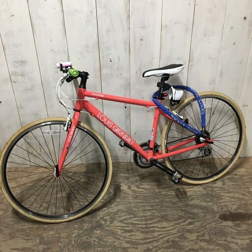 6/29 終 LOUIS GARNEAU CHASSE ルイガノ シャッセ 28インチ クロスバイク 6061アルミフレーム シティサイクル 24f菊E