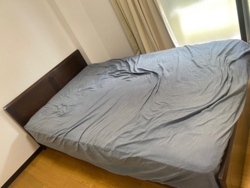 【最終値下げ/どなたかお願いします!】家具 ベッド ダブルベッド