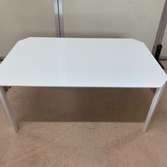 ニトリ 折り畳みローテーブル 白 VD-7550-WH 座卓