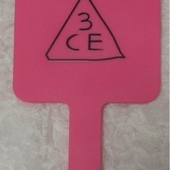 3CE  手鏡 ピンク