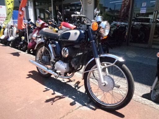 NO.5036　ＹＢ－１　２サイクルエンジン　クラッチ付４速ミッション車　ネイビー＆ホワイト　☆彡