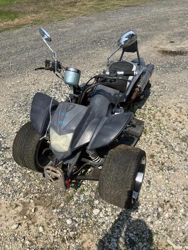 長崎発　G-wheel 海外製 三輪バイク　外車　バギー　リバーストライク　3W-ATV  250　鍵付　ジャンク　現状