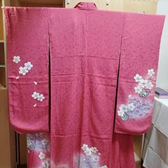 振袖 f 、長襦袢、袋帯、小物 7点セット