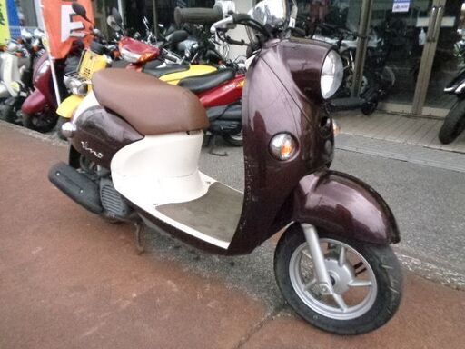 NO.5040　ビーノ（ＶＩＮＯ）　ＳＡ３７Ｊ　水冷４サイクルエンジン　フューエルインジェクション車　メタリックブラウン　☆彡
