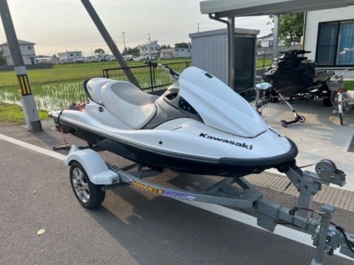 カワサキ15F 実働　船検付き　トレーラーセット　ジェットスキー