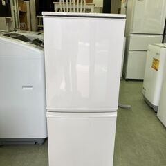 2016年製 美品【シャープ】2ドア 冷蔵庫 137L SJ-D14B-W 2016年☆