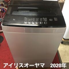 アイリスオーヤマ　2020年モデル　洗濯機　6,0キロ　説明書付き　