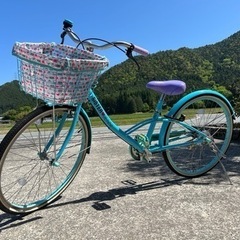 自転車　シスタージェニー　ヘルメット付き 自転車 シスタージェニー ヘルメット付