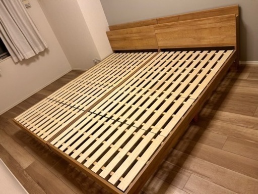 【解体してお譲りします】シングルベッドフレーム