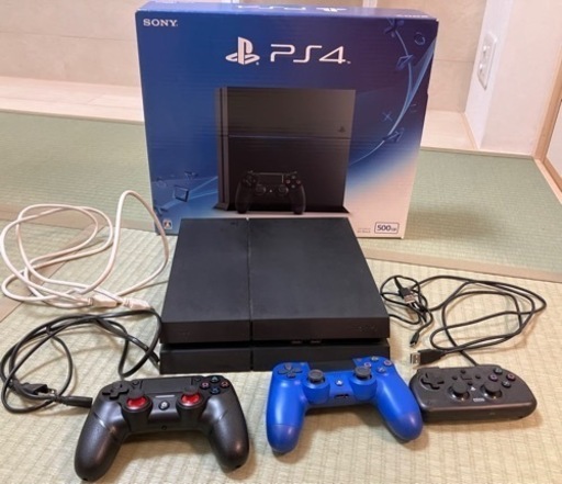 ps4本体+ctl3個+ffソフト