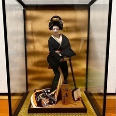 日本人形とケース