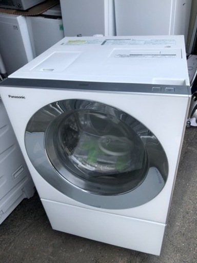 NO 189 福岡市内配送設置無料✨ パナソニック Panasonic ななめドラム洗濯乾燥機 Cuble(キューブル) 10kg/3kg乾燥付き 左開き ナノイー搭載 ピンクゴールド NA-VG1100L-P