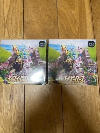 ポケモンカード　イーブイヒーローズ2box