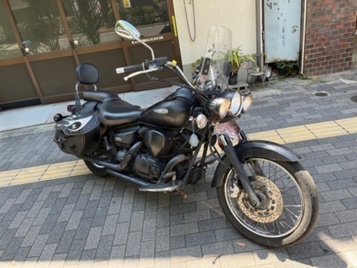 YAMAHAドラッグスター250】 VG05J　好調　大人カスタムマットブラック