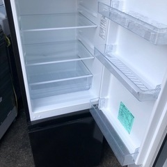 NO 171  🌈福岡市内配送設置無料✨🌈 2022年式 ハイセンス 冷蔵庫 幅49cm 175L ブラック HR-D1701B 2ドア 右開き 大容量冷蔵室122L スリム 