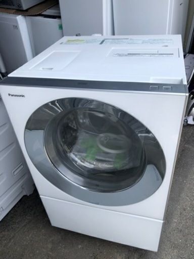 NO 189 福岡市内配送設置無料✨ パナソニック Panasonic ななめドラム洗濯乾燥機 Cuble(キューブル) 10kg/3kg乾燥付き 左開き ナノイー搭載 ピンクゴールド NA-VG1100L-P