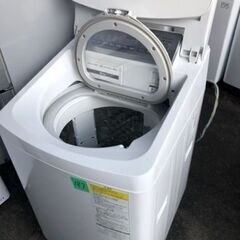 NO 187 🌈福岡市内配送設置無料✨🌈 NA-FW80S3-W 縦型洗濯乾燥機 ホワイト [洗濯8.0kg /乾燥4.5kg /ヒーター乾燥(水冷・除湿タイプ) /上開き]