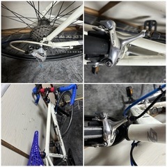 BREZZAロードバイク27インチ、SHIMANO18段変速