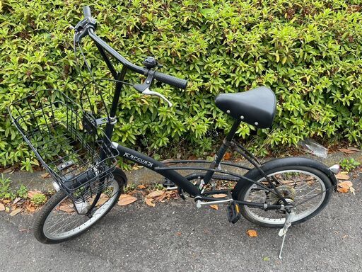 自転車　No.1220　ブラック　20インチ　6段切替付き　arcus　【リサイクルショップどりーむ天保山店】