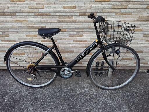 中古自転車 6段変速 27インチ ブロックダイナモ 軽整備済み 防犯登録対応 町田市 相模原市 MM299