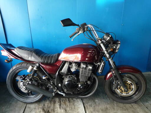 KAWASAKI ZRX400 赤 格安提供車 半額配送キャンペーン 期間限定車体価格 クランキング確認済み 激安 横浜 都筑 宮前 P-Yard KAWASAKI ZRX400 赤 格安提供車 半額配送キャンペーン 期間限定車体