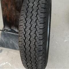 サンバー中古純正ホイル横浜スーパーバン中古タイヤ 22年製造