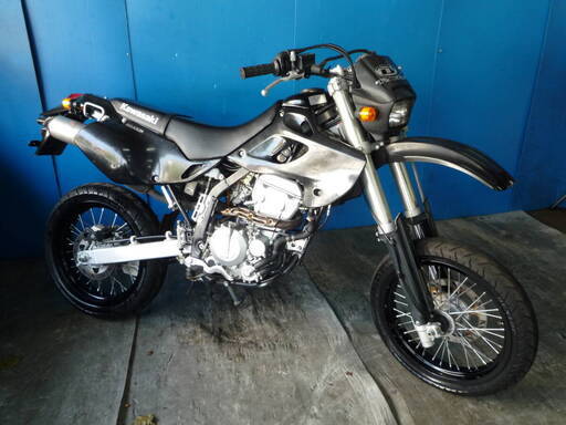 KAWASAKI Dトラッカー 黒  自賠保険加入で乗れます 半額配送キャンペーン 期間限定 現状渡し諸経費０円 激安 横浜 P-Yard