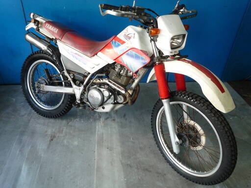 YAMAHA セロー225-2 白/赤 格安提供車　半額配送キャンペーン 現状渡し諸経費￥0- 激安 横浜 P-Yard