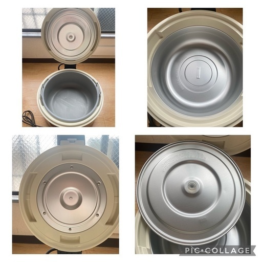 手渡し【6月24日迄】太陽の家 長岡式酵素玄米 保温ジャー圧力鍋等一式