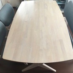 決まりました】ニトリ ダイニングセット 4点セット