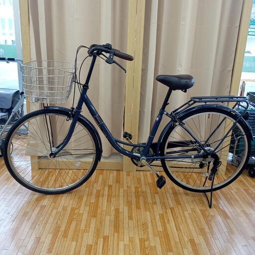 ★ジモティ割あり★ 自転車　ギア付き　26インチ　ブルー　青　クリーニング済　YJ2853