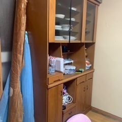 大きい食器棚の中古が安い！激安で譲ります・無料であげます｜ジモティー 